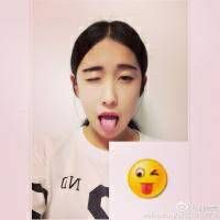 搞怪可爱头像女生