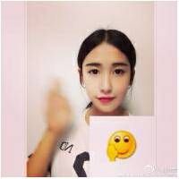 搞怪可爱头像女生