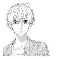 手绘简易画男生头像