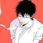 手绘简易画男生头像