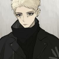 唯美头像手绘男生头像