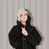 唯美头像手绘男生头像