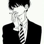 唯美头像手绘男生头像