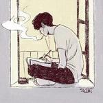 唯美头像手绘男生头像