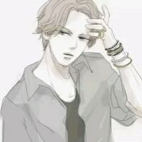 帅气男生卡通头像