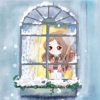 可爱的微信卡通情侣头像