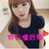 非主流带字女生头像