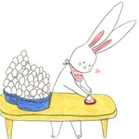 可爱的兔子卡通头像