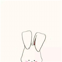 可爱的兔子卡通头像