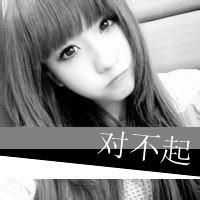 女生黑白文字头像