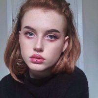 个性狂野的欧美女生头像