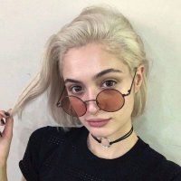 个性狂野的欧美女生头像