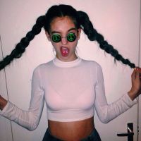 个性狂野的欧美女生头像