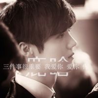 关于鹿晗的文字头像