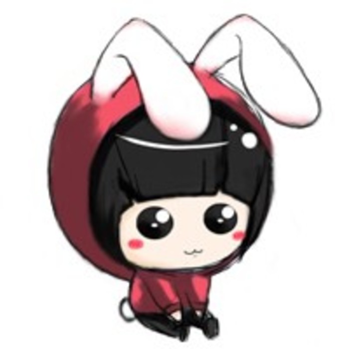 呆萌情侣卡通头像一对