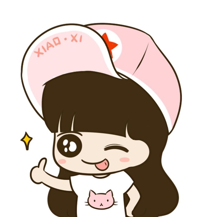 呆萌情侣卡通头像一对