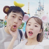 一人一张的非主流情侣头像