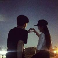 一人一张的非主流情侣头像