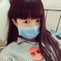 戴口罩的女生头像