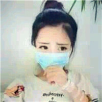 戴口罩的女生头像