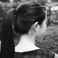 非主流女生黑白头像