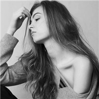 非主流女生黑白头像