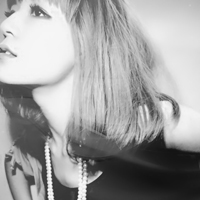 非主流女生黑白头像