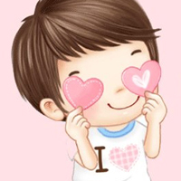 超萌卡通情侣头像