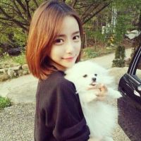 韩范短发女生头像