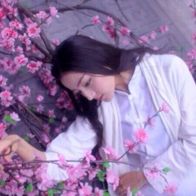 闺蜜头像一左一右森系