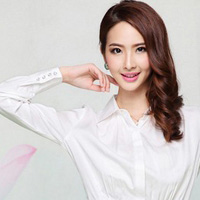 穿白衬衫的唯美女生头像