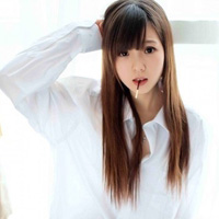 穿白衬衫的唯美女生头像