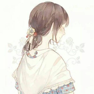 简约女生卡通头像