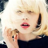 欧美头像女生短发时尚