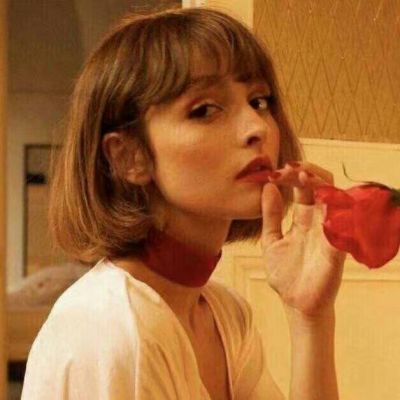 欧美头像女生短发时尚