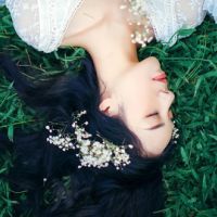 女生头像绿色系小清新 绿色头像女生清新图片