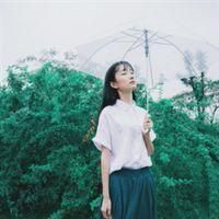 女生头像绿色系小清新 绿色头像女生清新图片