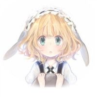 女生头像动漫呆萌简单，时光静好静待花开！