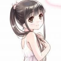 女生头像动漫呆萌简单，时光静好静待花开！