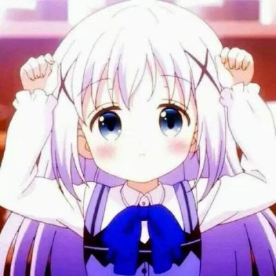 女生头像动漫呆萌简单，时光静好静待花开！