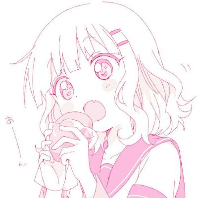 女生头像动漫呆萌简单，时光静好静待花开！