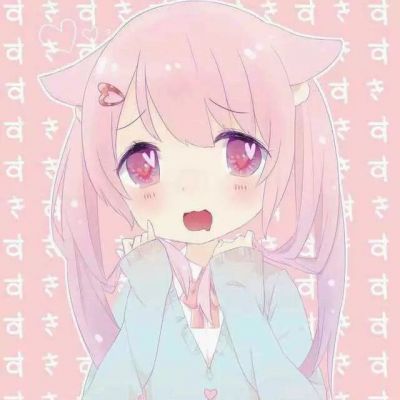 女生头像动漫呆萌简单，时光静好静待花开！