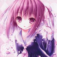 清新卡通女孩头像唯美，温暖在左明媚在右！