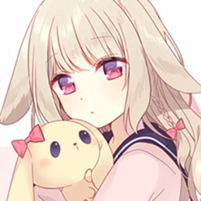 清新卡通女孩头像唯美，温暖在左明媚在右！