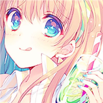 清新卡通女孩头像唯美，温暖在左明媚在右！