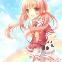 清新卡通女孩头像唯美，温暖在左明媚在右！