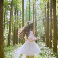 小仙女背影头像，对着背影说爱你！