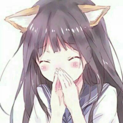 QQ女生卡通超呆萌头像 动漫呆萌女生头像高清