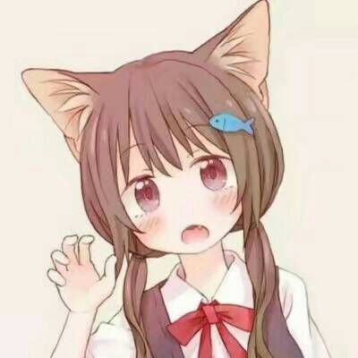 QQ女生卡通超呆萌头像 动漫呆萌女生头像高清