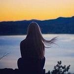 唯美图片女生背影伤感